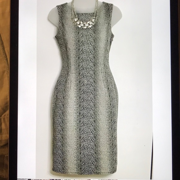 Nine West Dresses & Skirts - Nine West Fitted Animal Print sheath